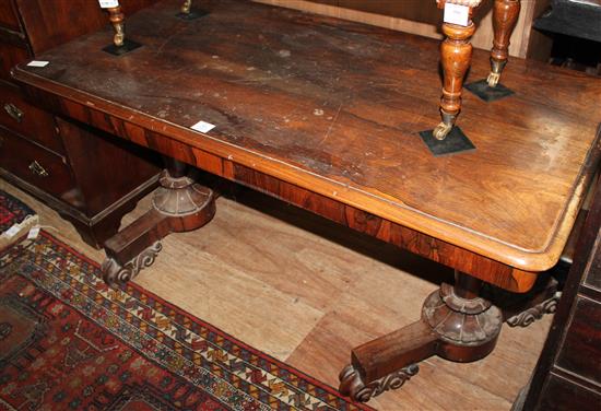 Regency rosewood centre table